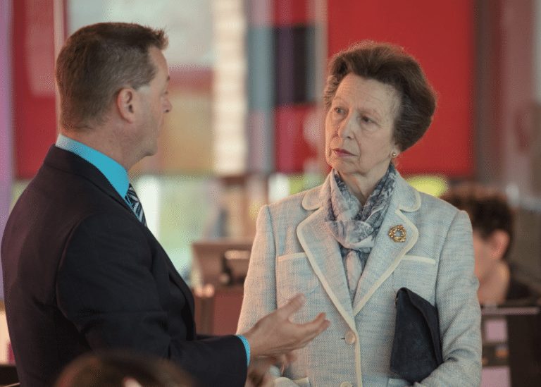 Royal approval for tech firm’s training success