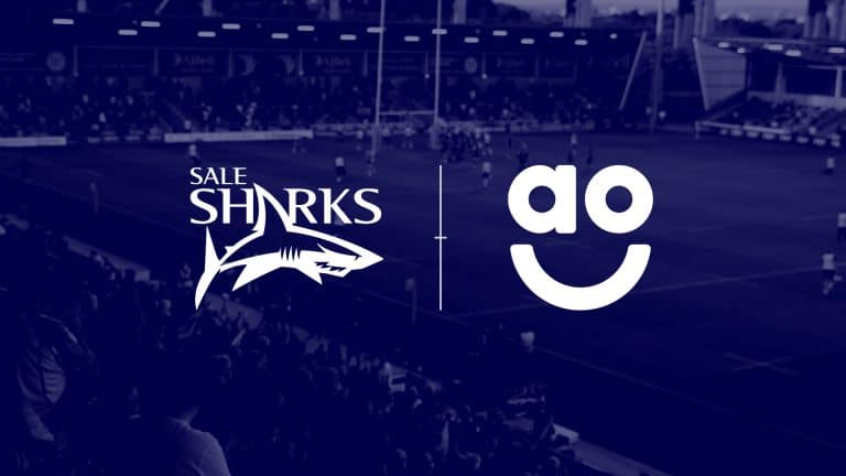 SALE SHARKS SIGN NEW FRONT OF SHIRT DEAL WITH AO