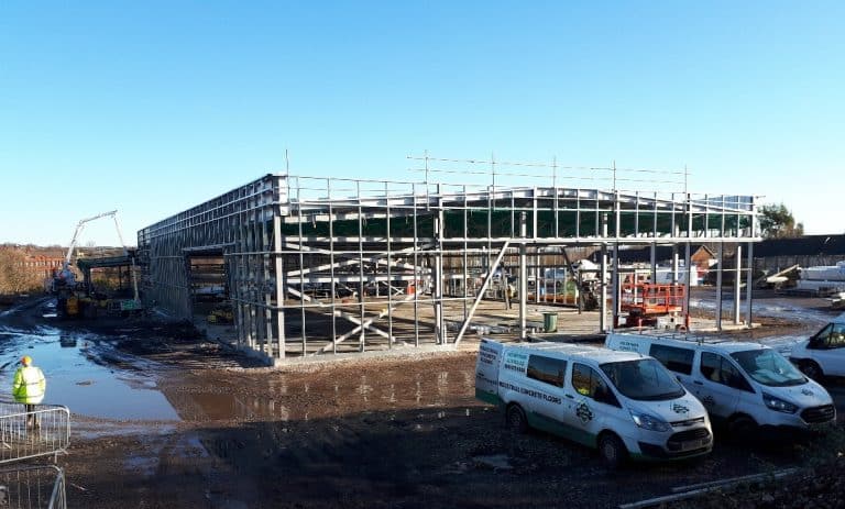 Work underway on new £9m Audi dealership Bolton