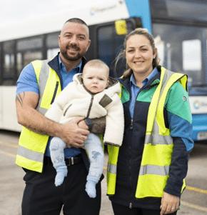 STAGECOACH MANCHESTER CELEBRATE WITH WIGAN ON ITS 10TH BIRTHDAY