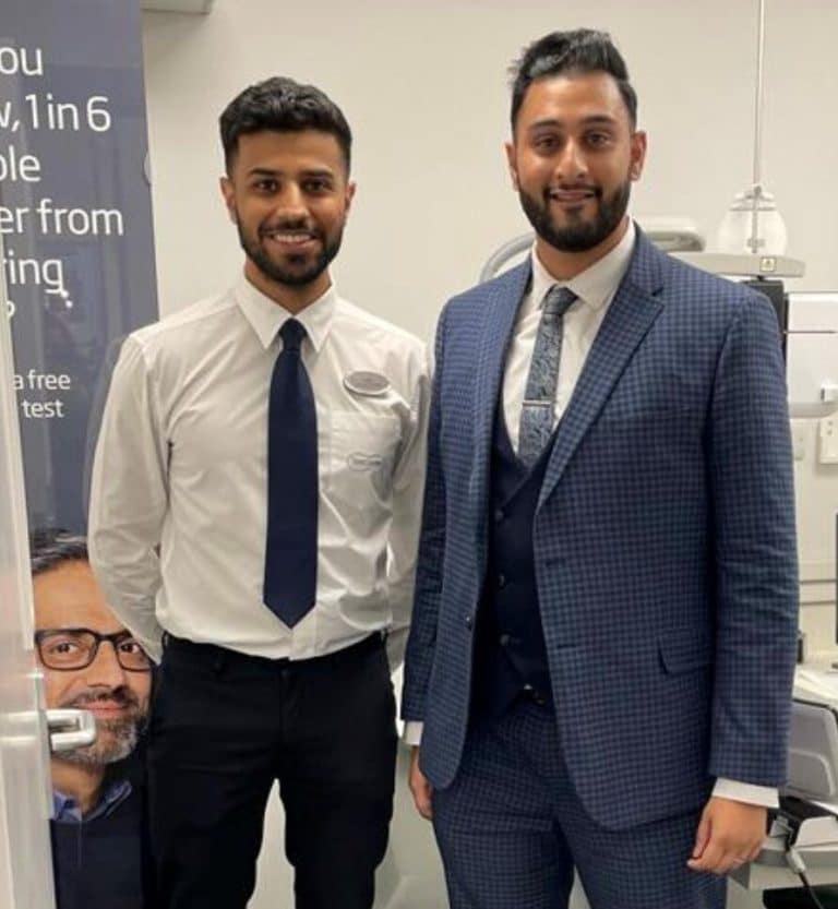 Staff development in the frame for two local opticians