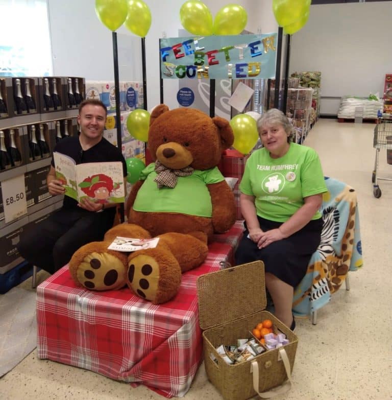 ‘Tesco Ted’ raises money for Royal Manchester Children’s Hospital Charity