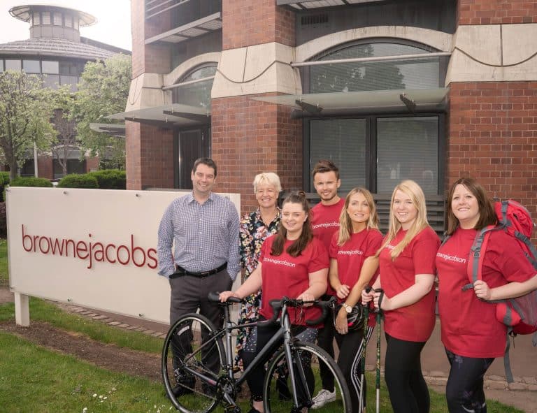 Browne Jacobson trainees ride, trek and sleep for charity challenge