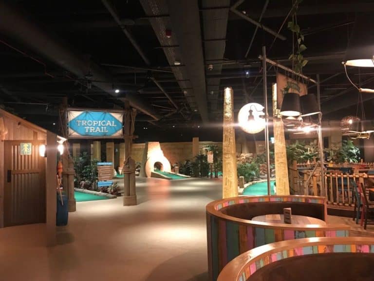 Medlock to the fore as £2m golf venue opens at The Printworks