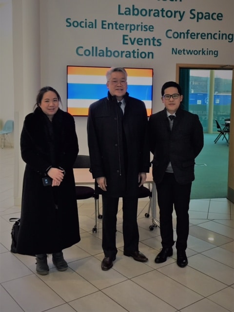 Thailand UK Ambassador visits UMIC to forge collaboration links