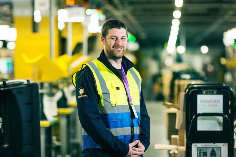 Amazon fulfilment centre urges staff to sign up to training