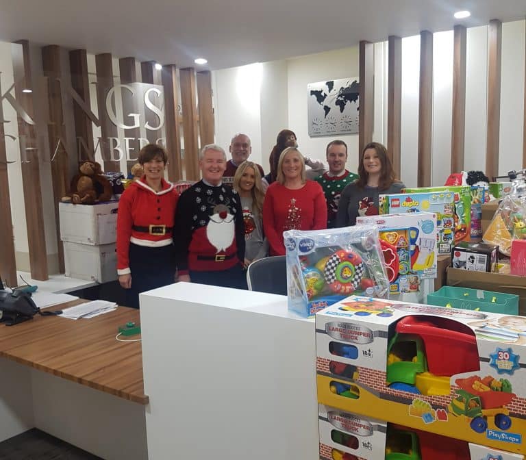 Kings Chambers Wraps up Christmas Charity Appeals