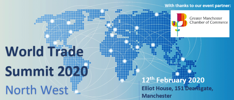 World Trade Summit event in Manchester to support local businesses plan for sustainable growth post Brexit