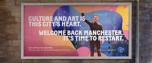 Manchester arts organisations celebrate the reopening of culture and welcome back audiences