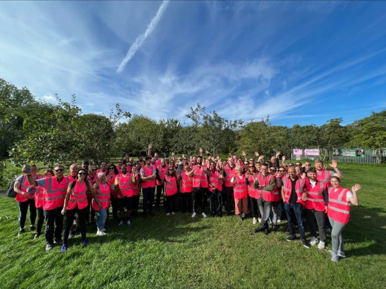 Manchester-based pharmaceutical company, Chiesi Ltd, digs deep for local community action day
