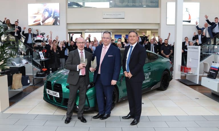 BMW UK CEO RECOGNISES WILLIAMS ROCHDALE AS BEST IN UK