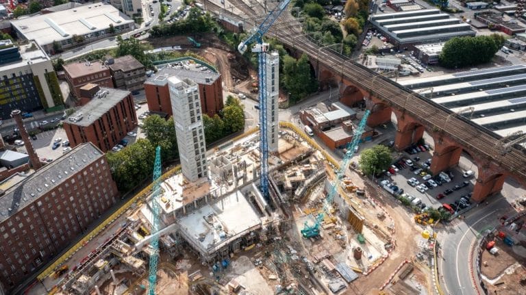 Progress so far at Stockport interchange mixed-use development