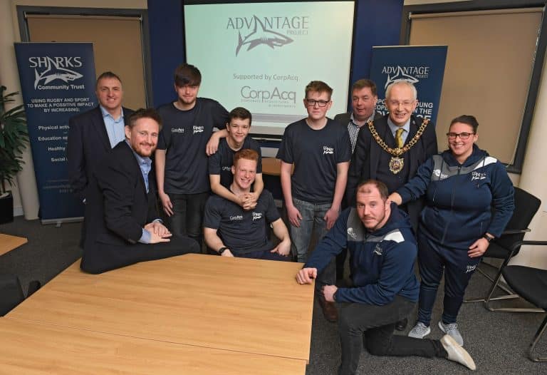 Sale Sharks and CorpAcq team up on new programme to tackle youth unemployment