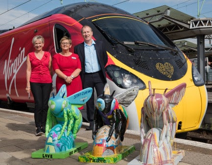 Virgin Trains names train to mark the launch of Bee in the City