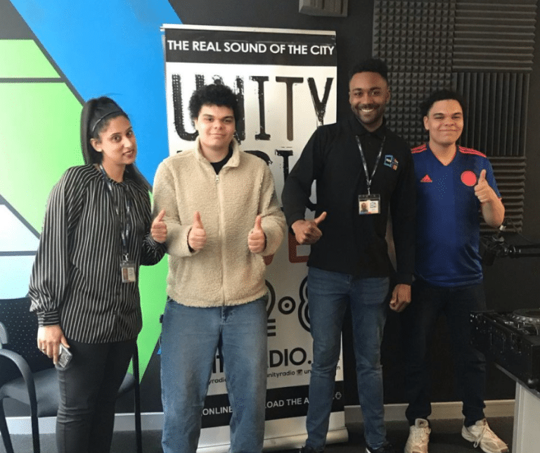 NEW TALENT ACADEMY AT GREATER MANCHESTER’S UNITY RADIO LOOKS AHEAD, AFTER A SUCCESSFUL YEAR
