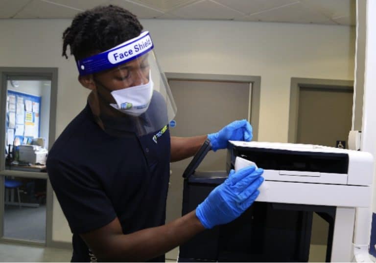 How Urmston’s TechDisinfect helps offices to clean up their act