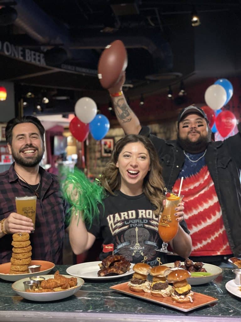 HARD ROCK CAFE MANCHESTER SEES TOUCHDOWN FOR THE BIG GAME