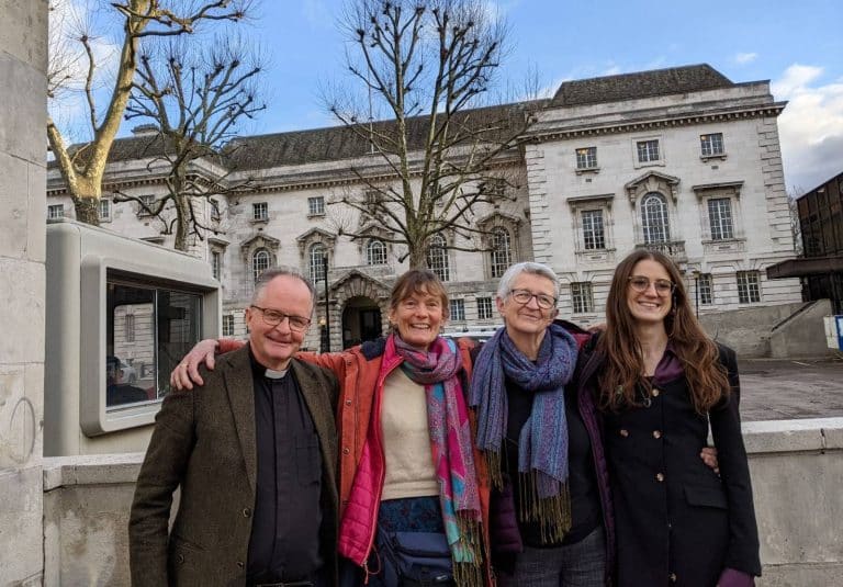 RETIRED VICAR AND INSULATE BRITAIN SUPPORTER FROM GREATER MANCHESTER FACING PRISON AFTER ROADBLOCK IN CITY OF LONDON