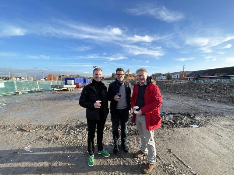 Mayor Andy Burnham hails Town Centre Challenge progress to revitalise high street on visit to Farnworth