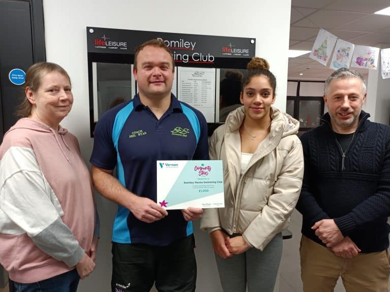 Vernon shares £5,000 community fund with local groups