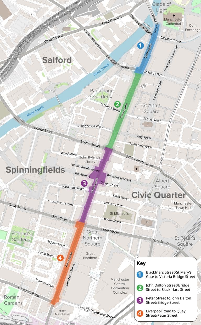 The Shape of the Furture of Deansgate Discussed in Live Consultation