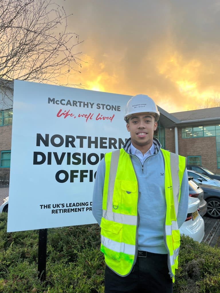 Construction Apprentice Ethan Olubodun has turned his passion for the video game Minecraft into creating beautiful new homes for older people in Greater Manchester
