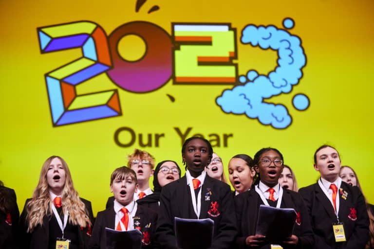 Young people join forces to celebrate achievements and look to the future as Manchester seeks Child Friendly City status