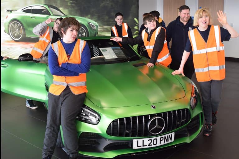 LSH Auto Hosts Careers Event for Students From Inscape House School