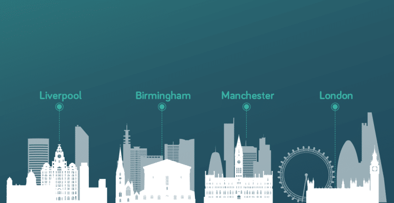 Full fibre access promise  completed by Neos Networks for Liverpool, Birmingham, Manchester, and London