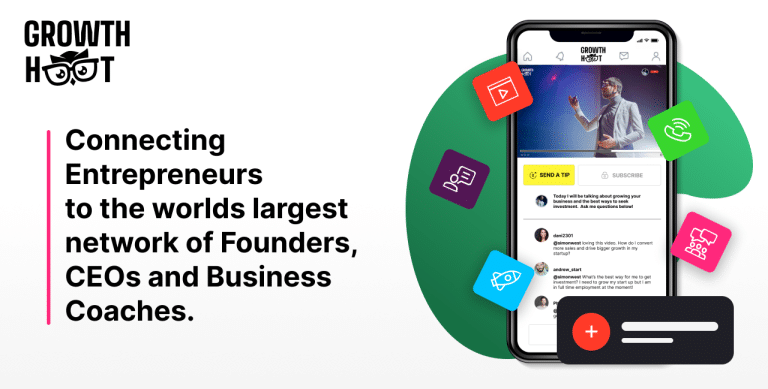 Introducing the world’s first innovative platform for entrepreneurs by GrowthHoot