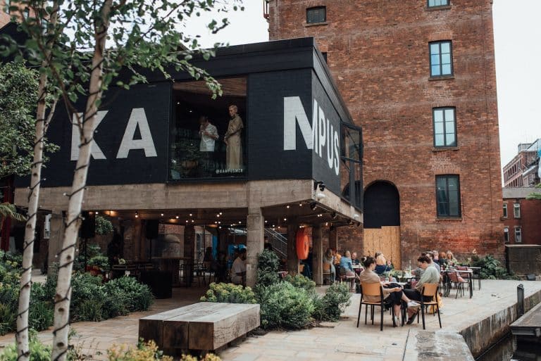 Outdoor Canal-Side Terrace Bar Launched by Three Little Words