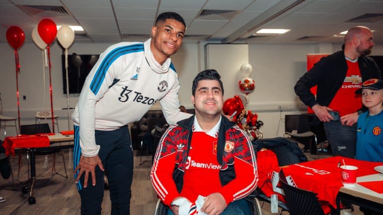 Manchester United Stars Make Dreams Come True for Fans With Life-Limiting Illnesses