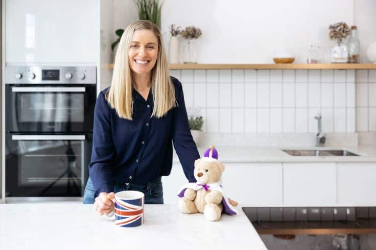 Former Military Mumpreneur Awarded Royal Accolade For Creating a Bib Fit for a King