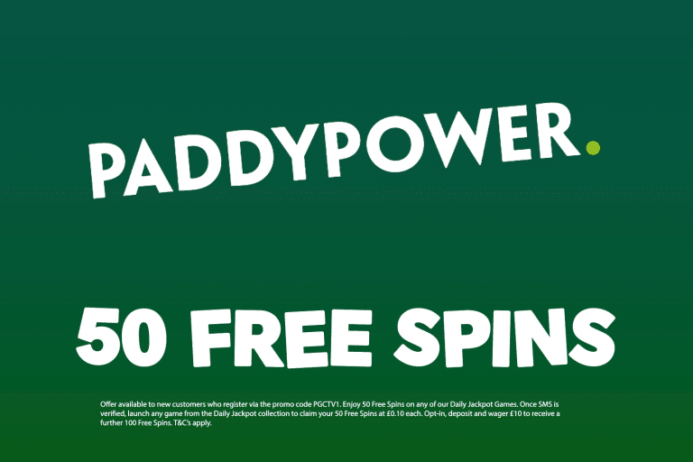 Paddy Power 50 Free Spins