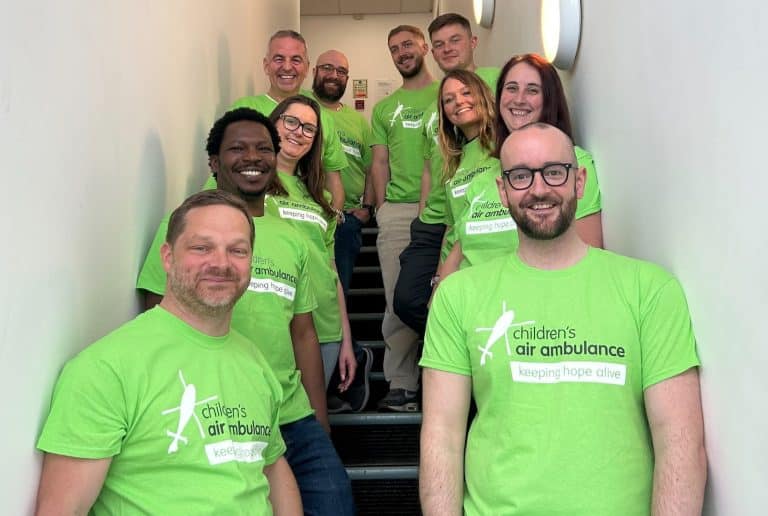 Children’s Air Ambulance Receive Fundraising Commitment from B2BTradeCard