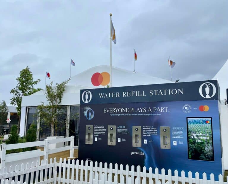 Bluewater Secures New 3-Year Contract with The R&A to Provide Sustainable Hydration Solutions for The Open and AIG Women’s Open