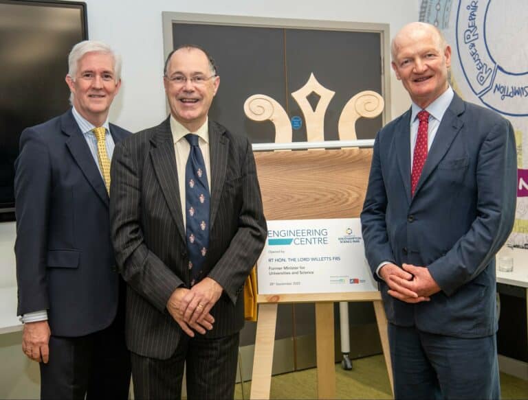 The Rt Hon. the Lord Willetts Launches Centre of Engineering Excellence at Southampton Science Park